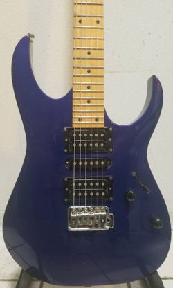 2000 Ibanez RG170 HSH Electric Guitar Jewel Blue Made In Korea 