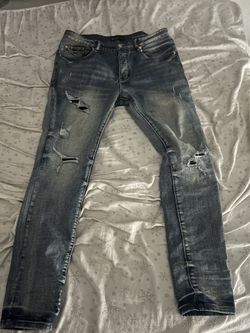 purple jeans size 32