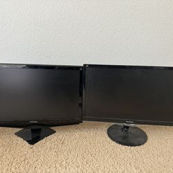 Two - 22” ViewSonic Computer Monitors