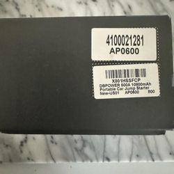 A09 Jumpstarter: The King Of Power 500A