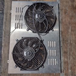 Electric Fans With Shroud 