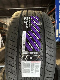 🔥 4 NEW 255/40R20 Vantage Sport UHP XL 101Y | Performance Tires | $475 Set