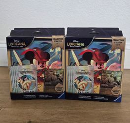 Brand New in Box Disney Lorcana Trading Card Game TCG Fabled Collection Starter Set