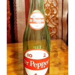 Vintage Dr. Pepper Soda Pop Bottle