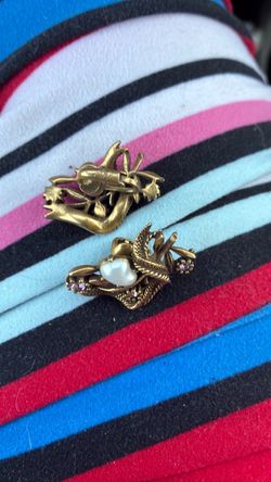Flawless Vintage 1950s Coro clip on earrings