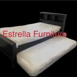 Twin Bed With Mattress 