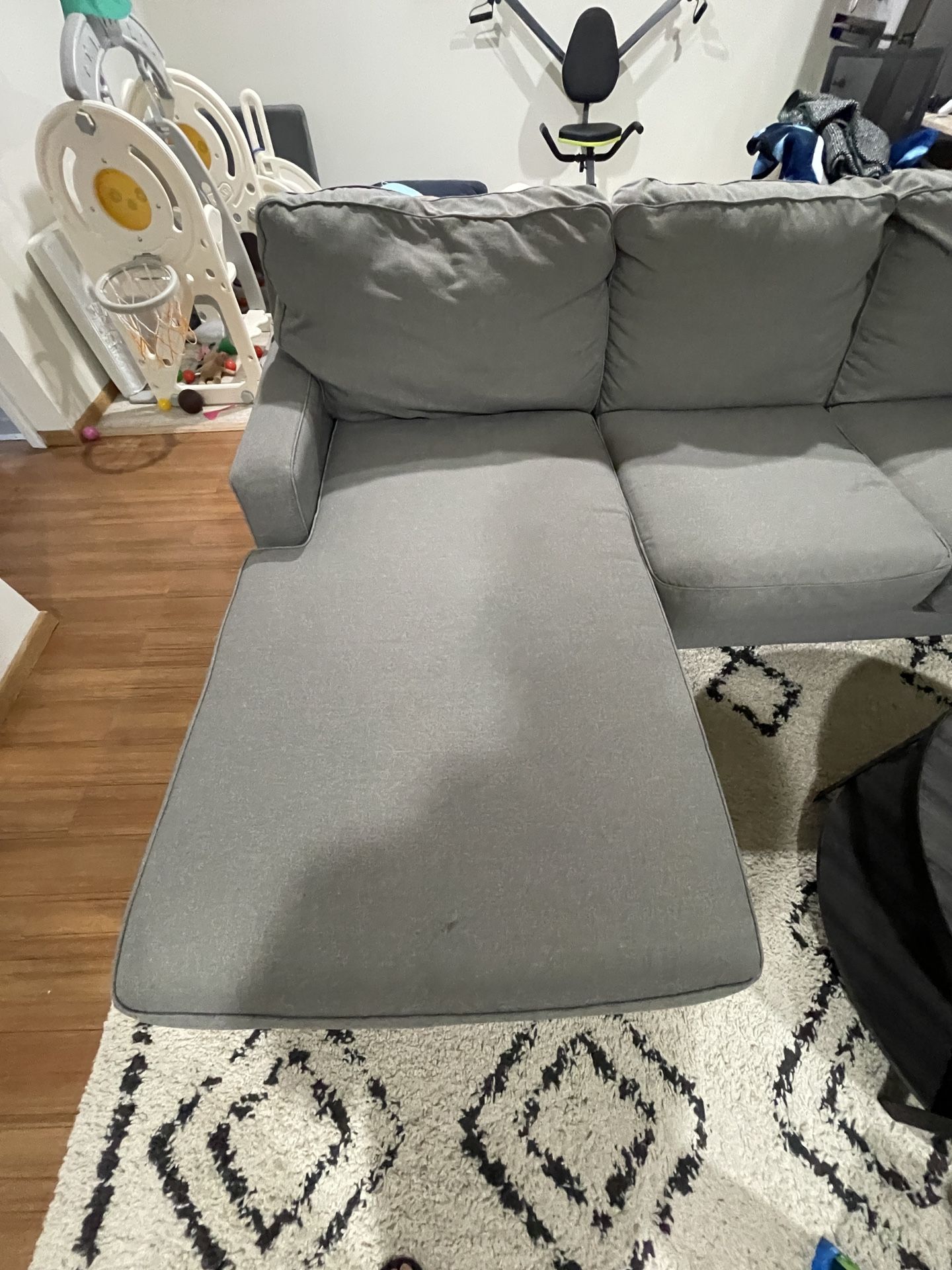 Fabric Sectional couch