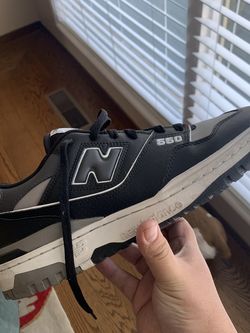 NEW BALANCE 550 Black & Gray 11.5 NB