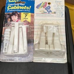 Door Drawer Cabinet Safety Latches 