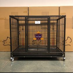 Dog cage kennel size 37” medium new in box