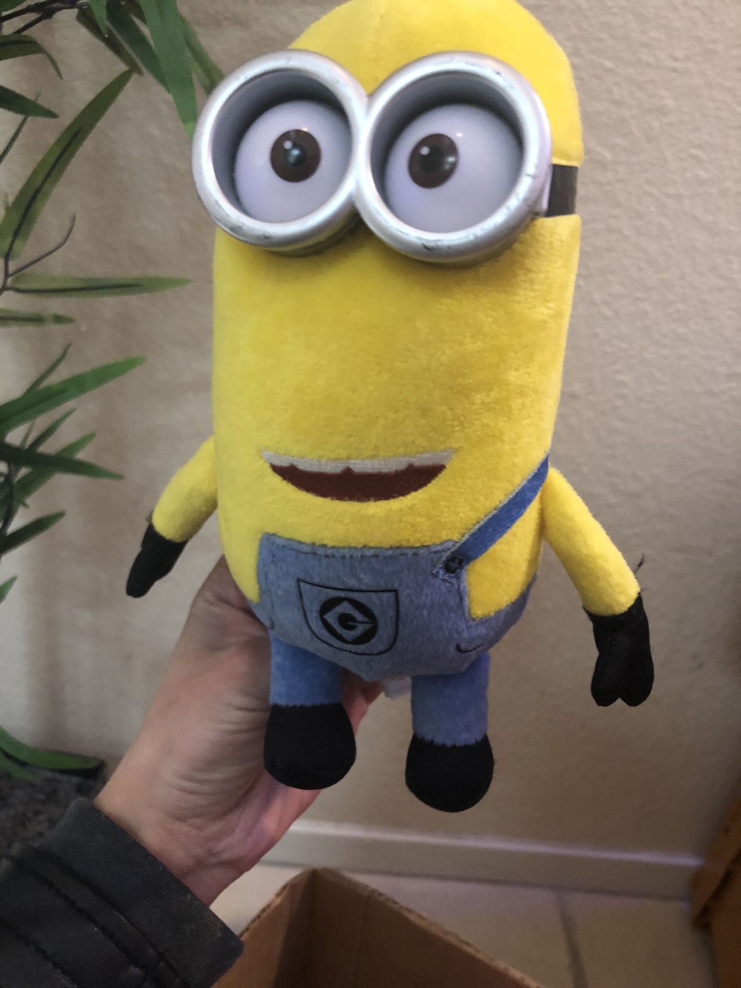 Mini minion plushie