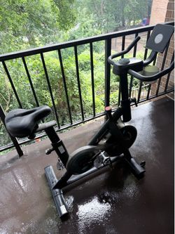 Spinning Bike and Gym Equipment