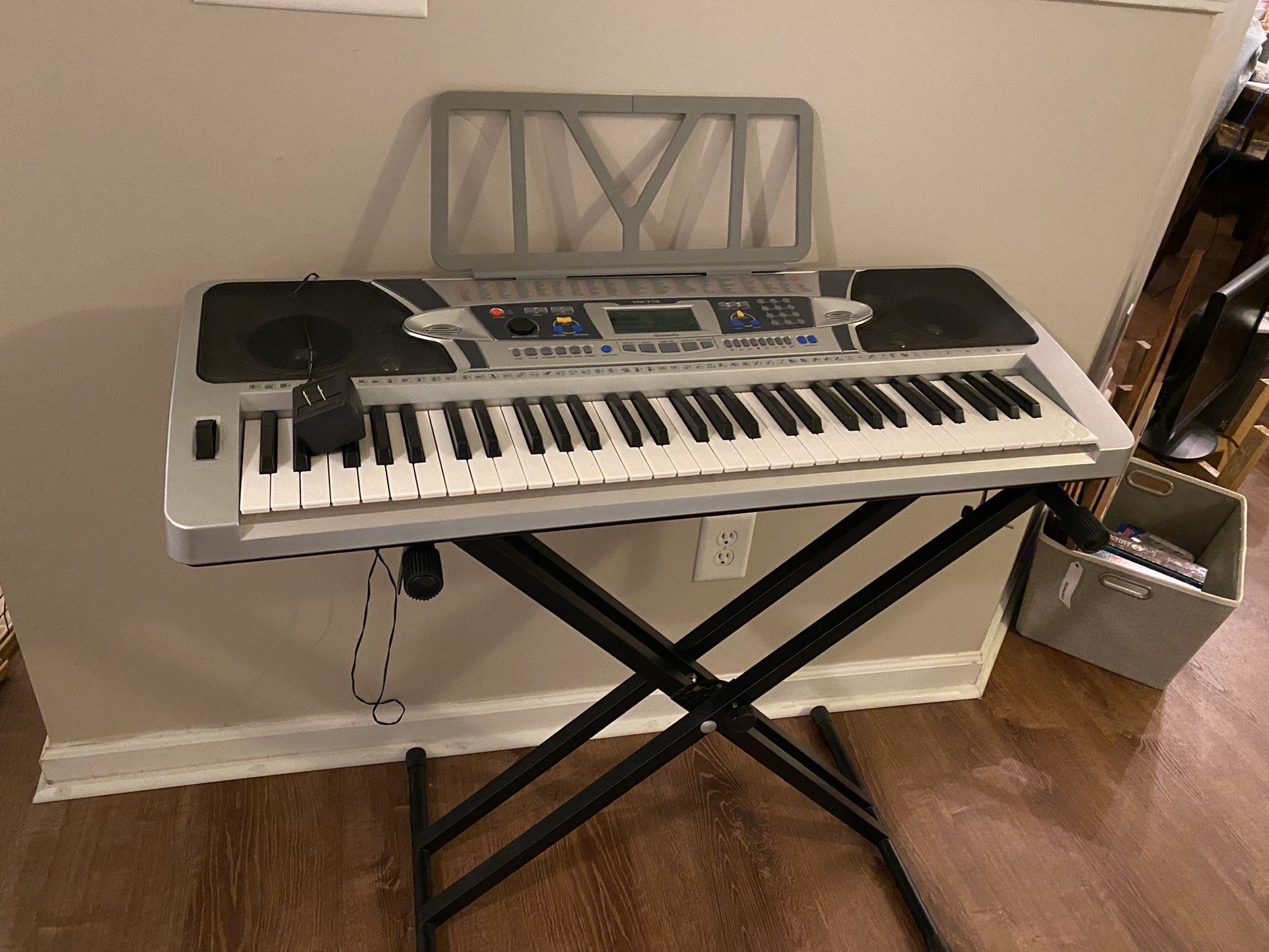 Digital Piano/Keyboard And Stand