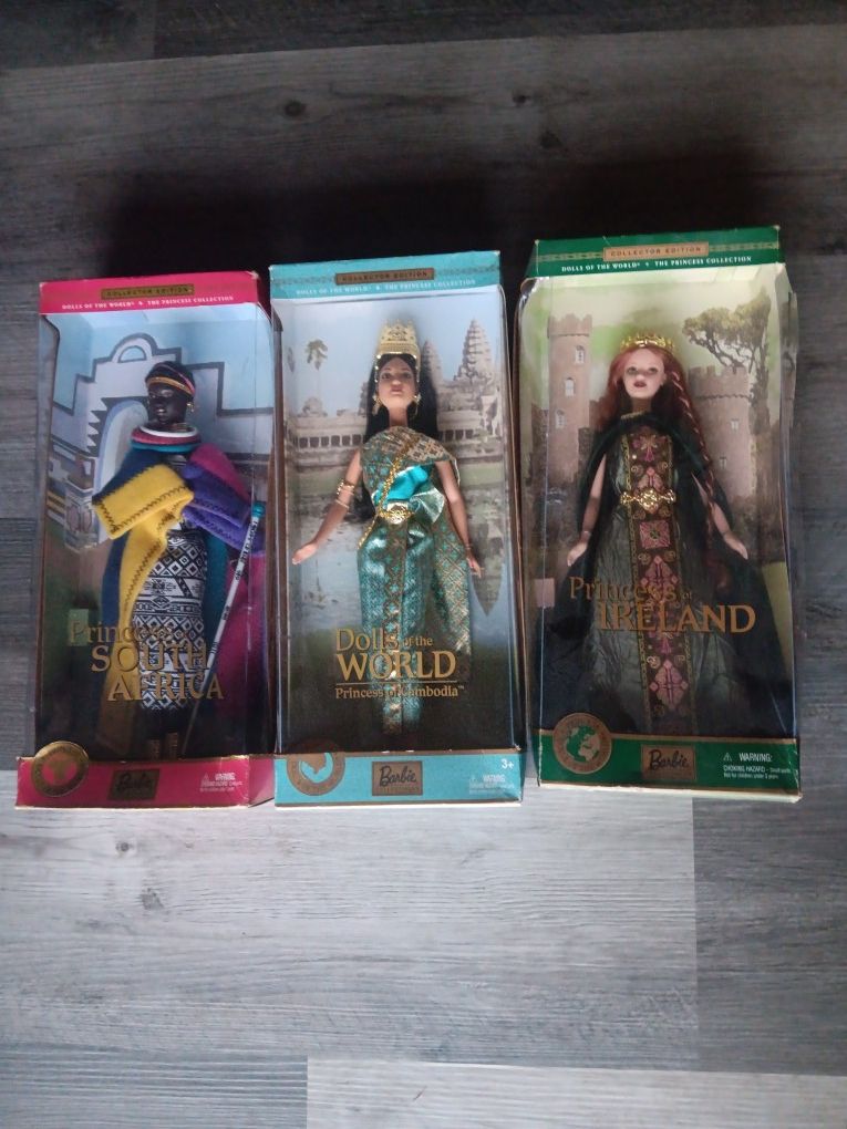 Mattel Princess Dolls Of The World Barbie Collectibles. Different Price.
