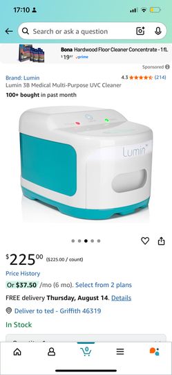 Lumin 3B Medical Multi-Purpose UVC Cleaner