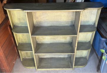 Vintage Master Craft Bookcase Shelf Unit