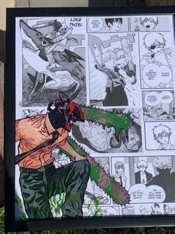 Selling Glass Paintings Of  Manga Or Anime Characters! 