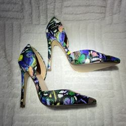 REDUCED - Multicolor Stiletto Heels - NIB