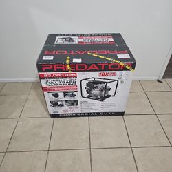 NEW IN BOX – Harbor Freight Predator 3" High-Flow Trash Pump (23,000 GPH)