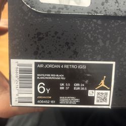 Brand New AIR JORDAN RETRO (GS) 6Y