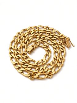 Solid 14K Gold Cuban Link Chain - 20.5” / 6mm-14mm / 54g