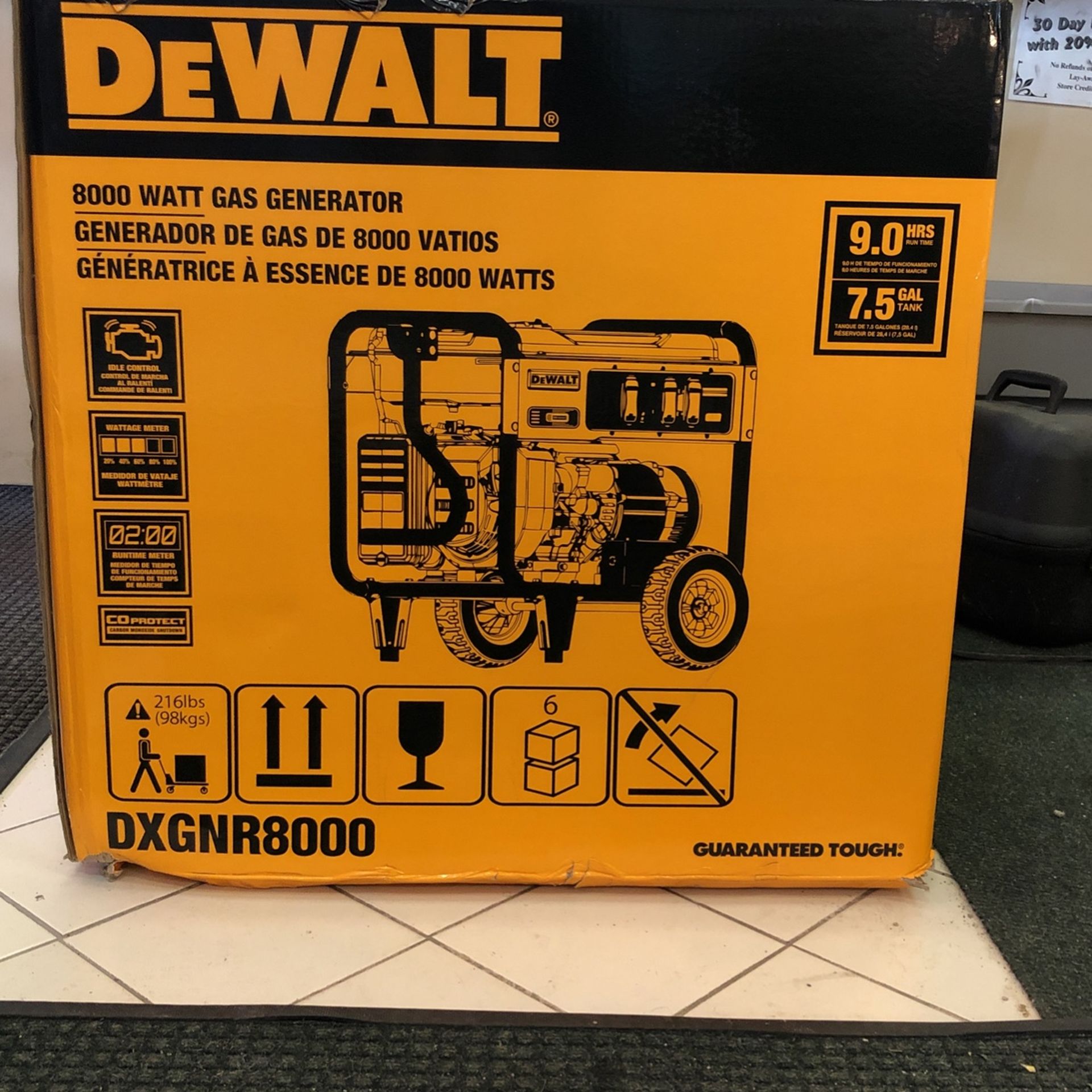 Brand New Dewalt 8000 Watt Generator for Sale in Worcester, MA OfferUp
