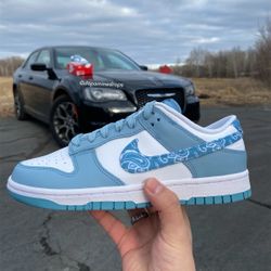 Nike Dunk Low ‘Paisley Pack - Blue’