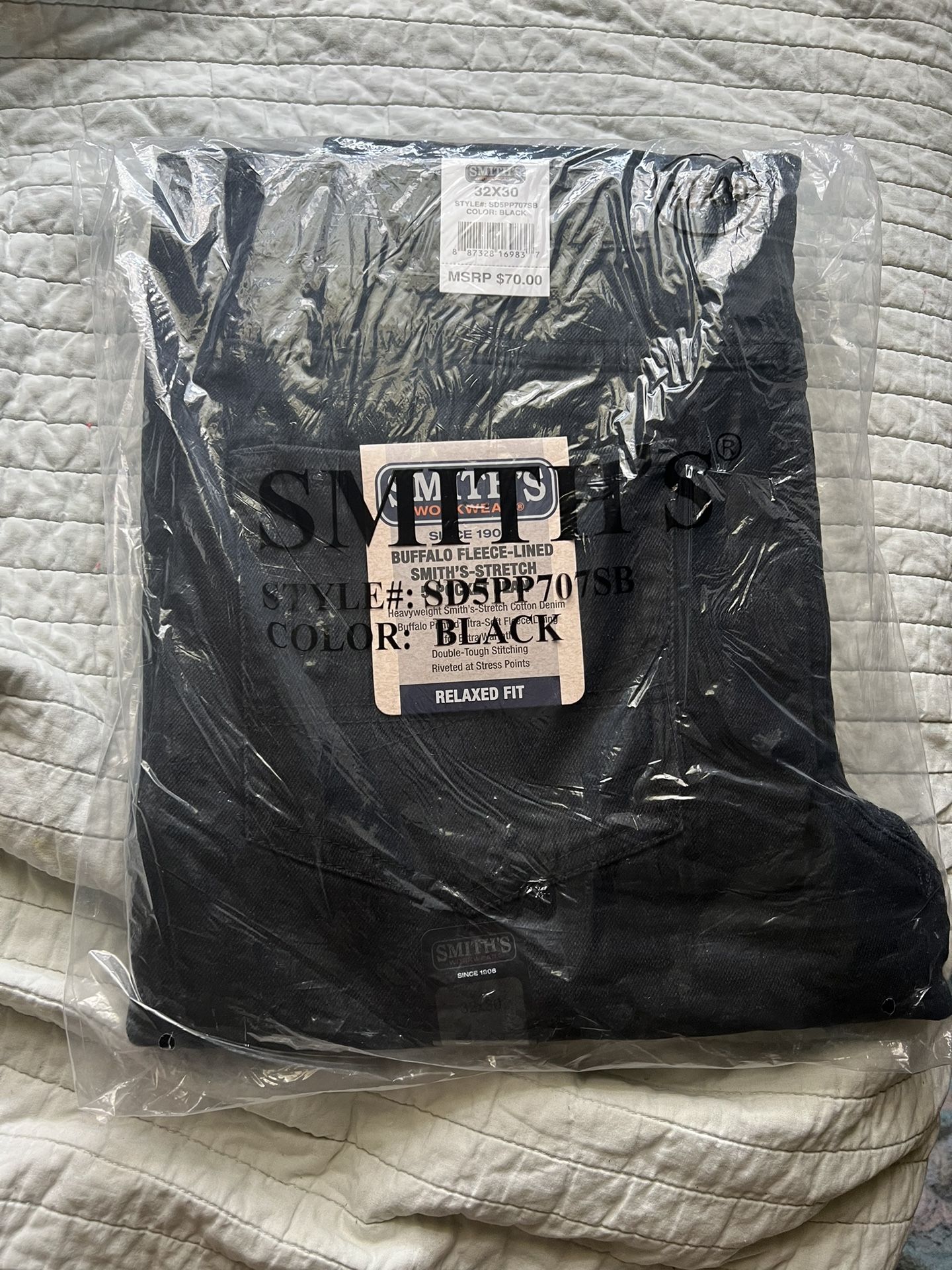 Buffalo Fleece Lined Stretch Jeans 