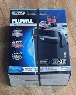 NEW Fluval 407 Performance Aquarium Canister Filter 100 Gallon