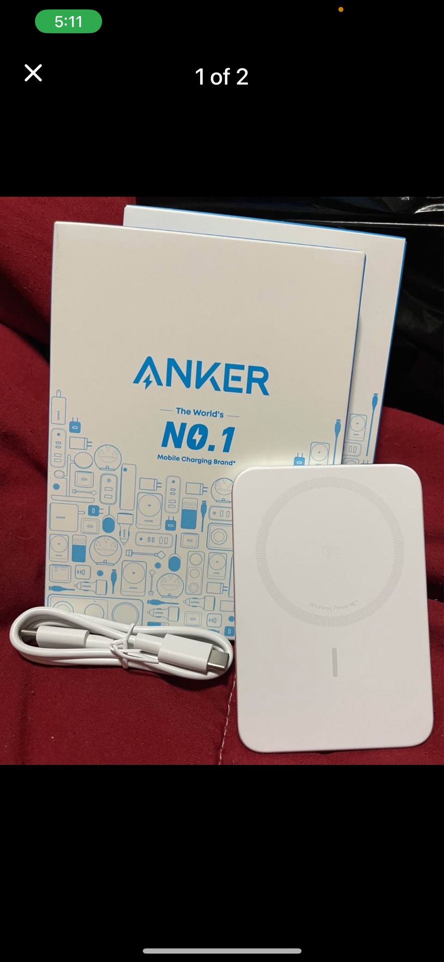 Anker 621 Magnetic Portable Charger