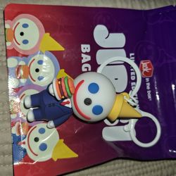 Jack in the box bag charm