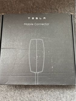 Tesla Mobile Connector Brand New. Never Used. New Bx with carry bag . Still Has Tesla Tape