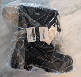 Snow boots water proof slip resistant winter shoes size 12 kids