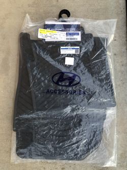 2019 Hyundai Accent All Weather Floor Mats