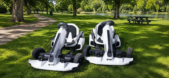 2 Segway Ninebot Electric Go-Karts - Excellent Condition - Chargers Included
