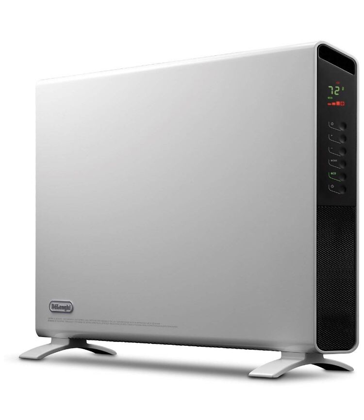 New. Minor dents.DeLonghi HCX9115E Slim Style Convector Heater