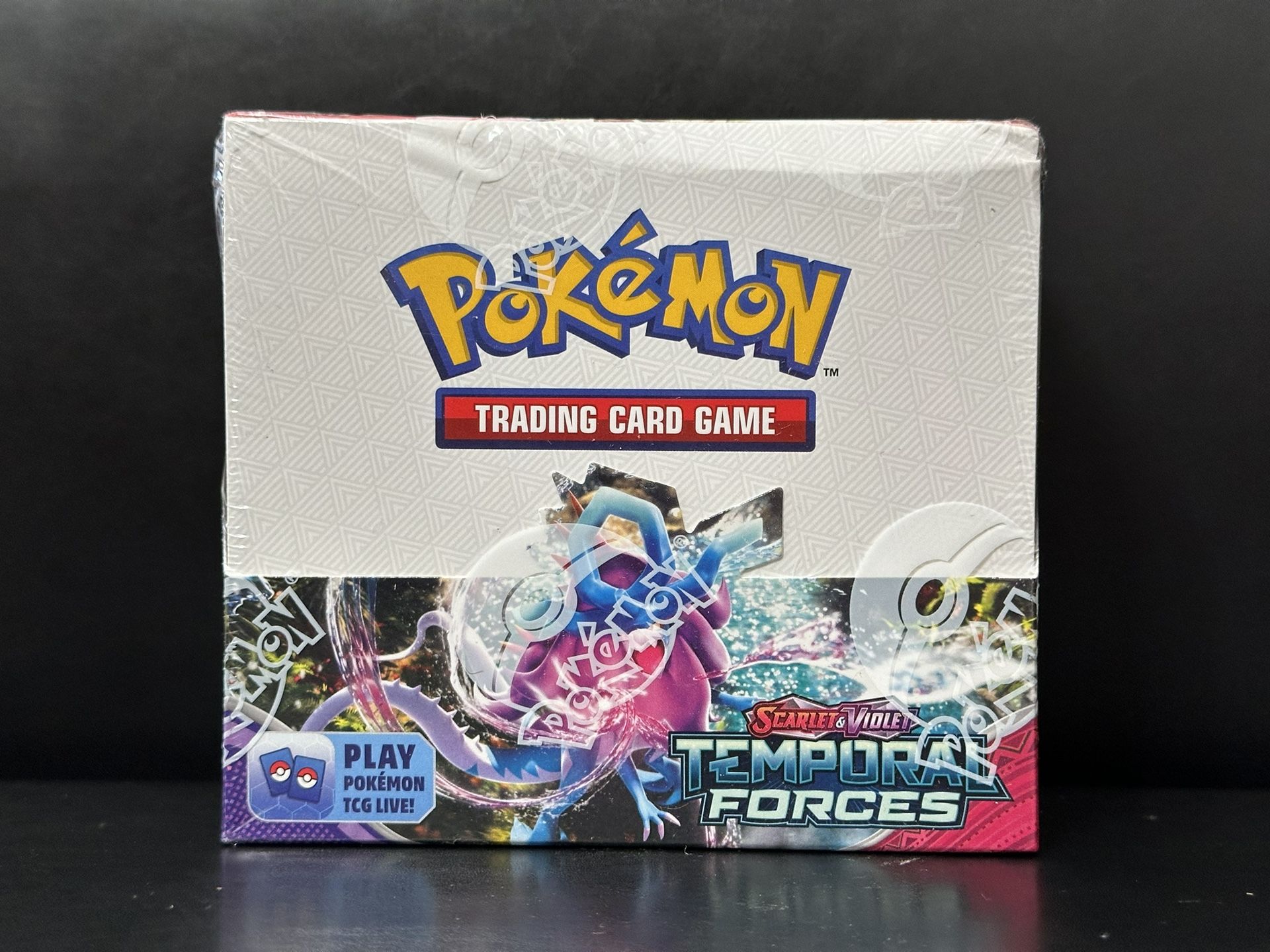Pokémon Scarlet & Violet Temporal Forced Booster Box SEALED