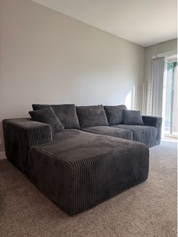 Boneless modular sectional sofa