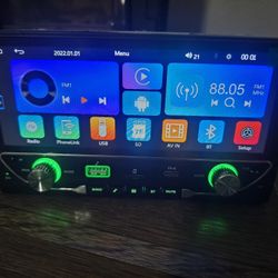 Double Din Car Stereo Apple Carplay, Touch Screen 2 Din Car Stereo with Backup Camera - Wireless Android Auto