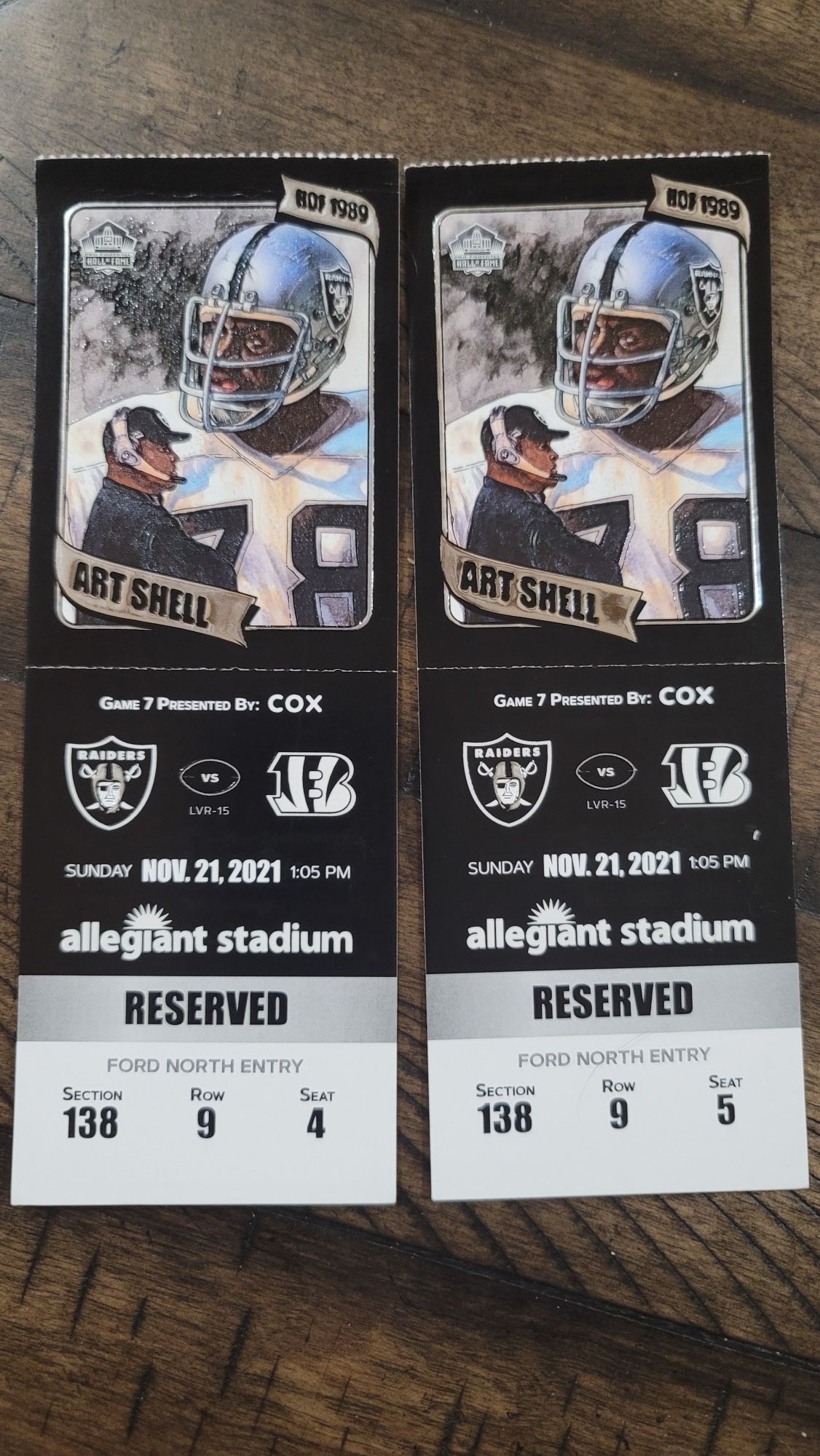 Raiders Tickets 