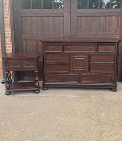 Dresser and nightstand