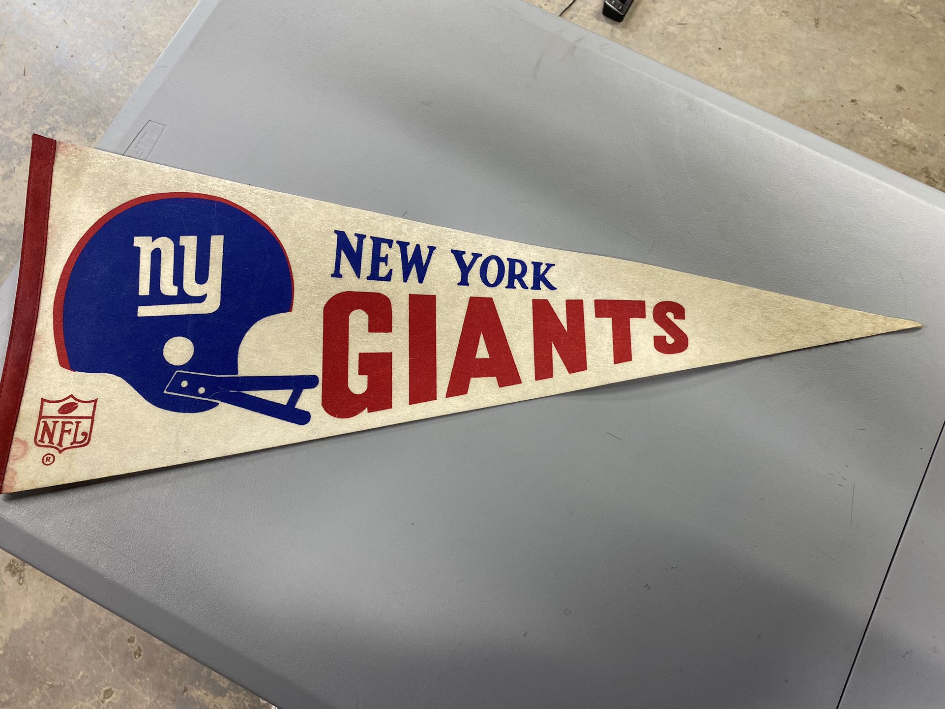 Vintage New York Giants Pennant 
