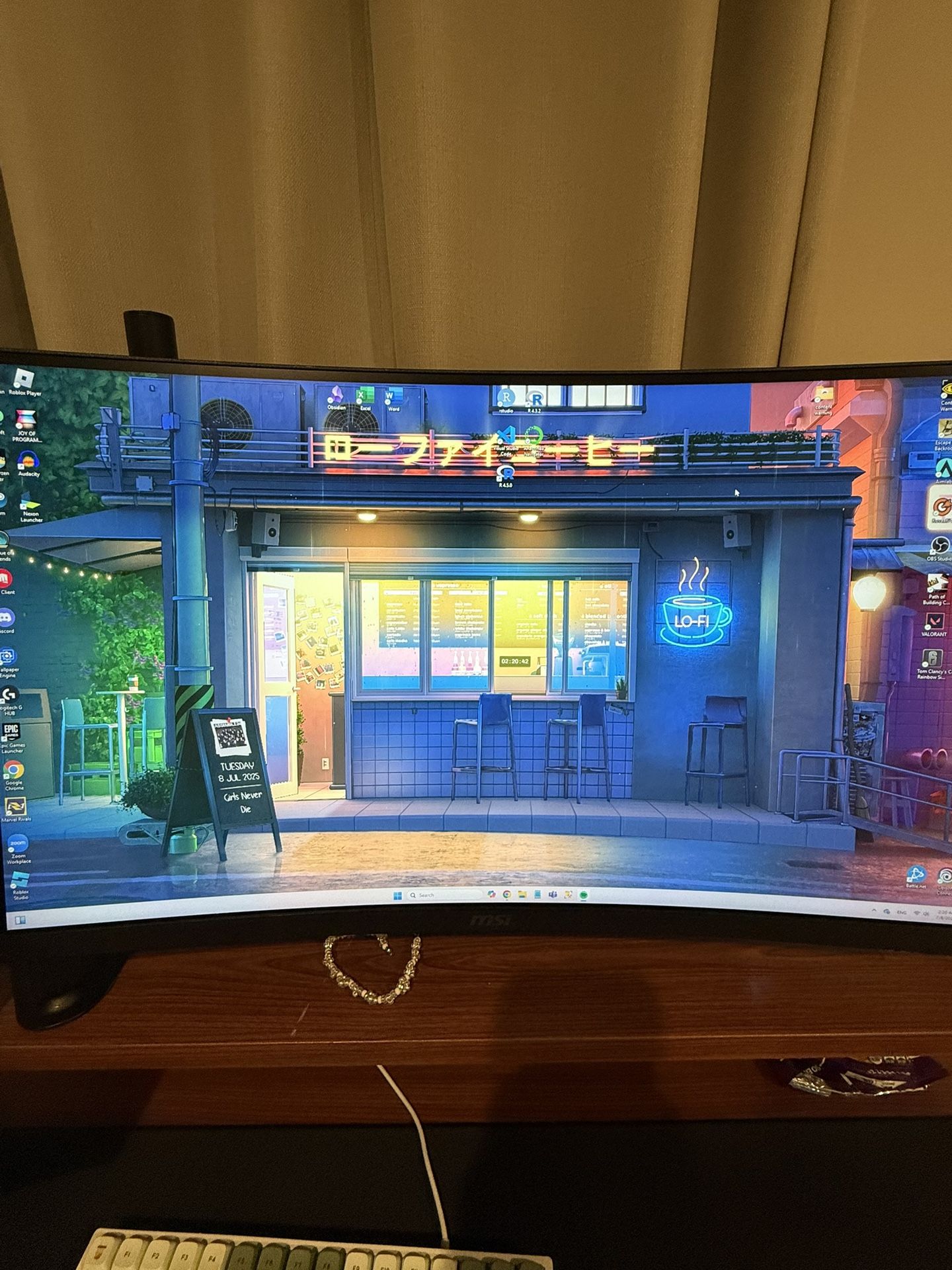 MSI 165hz 1440p Gaming Monitor