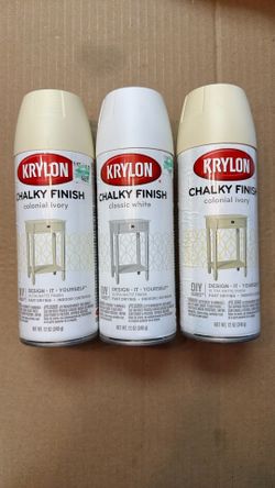 Krylon Chalk Finish Spray Paint 