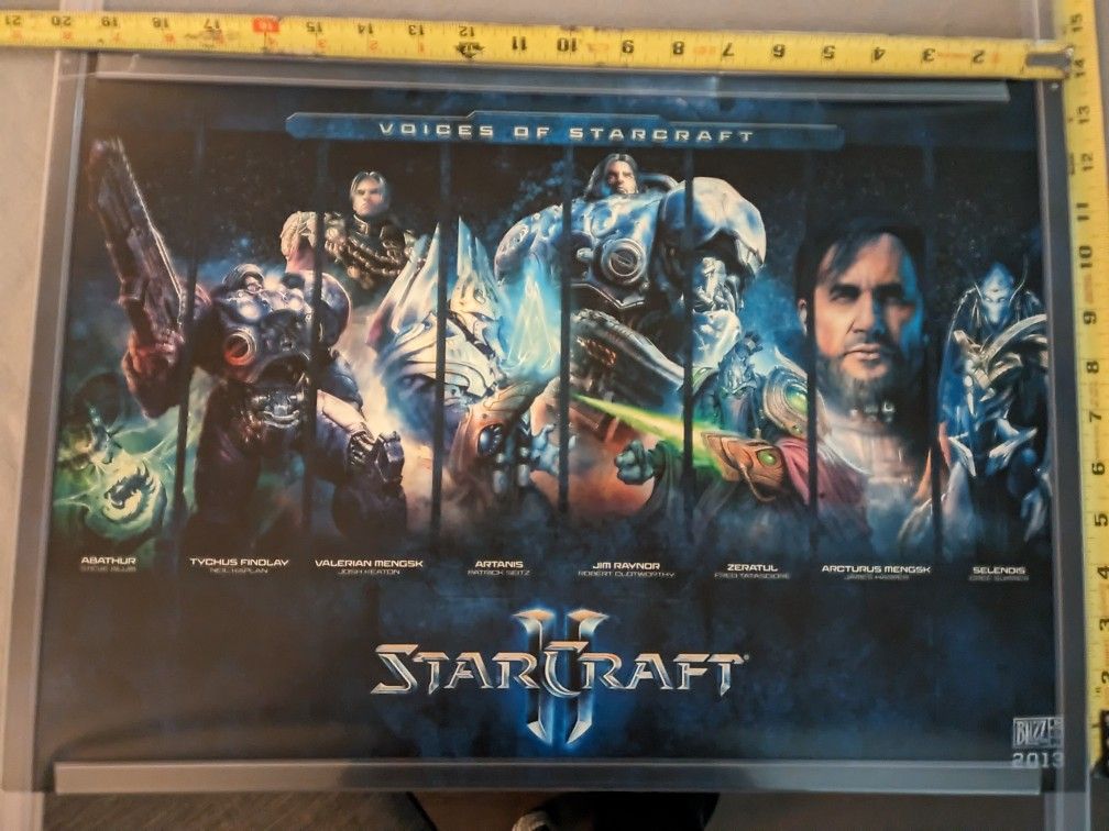 StarCraft Voice Actor Mini Poster