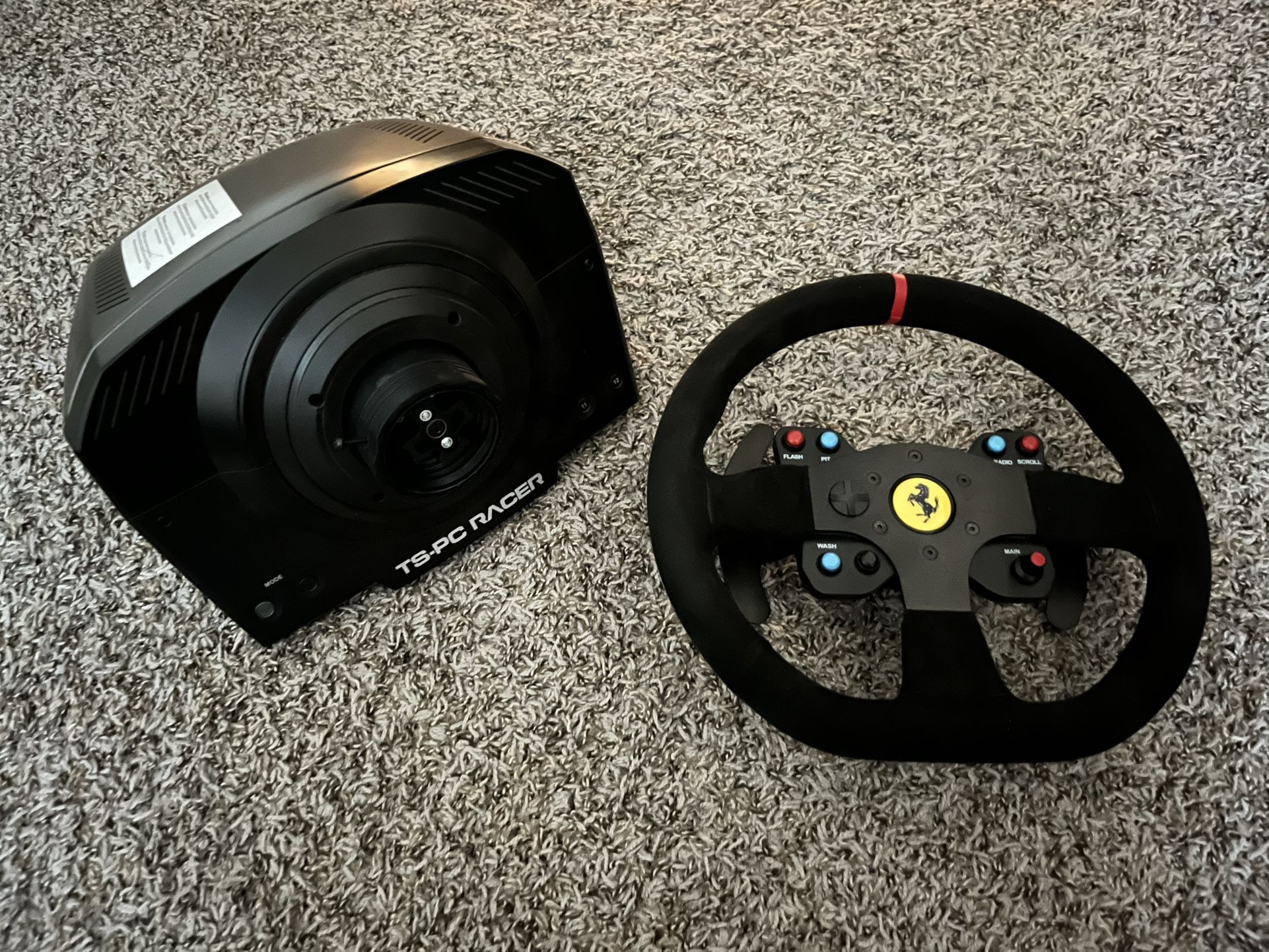 Thrust master Tspc Servo Base Ferrari Wheel