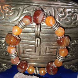 Bracelet carnelian Size small