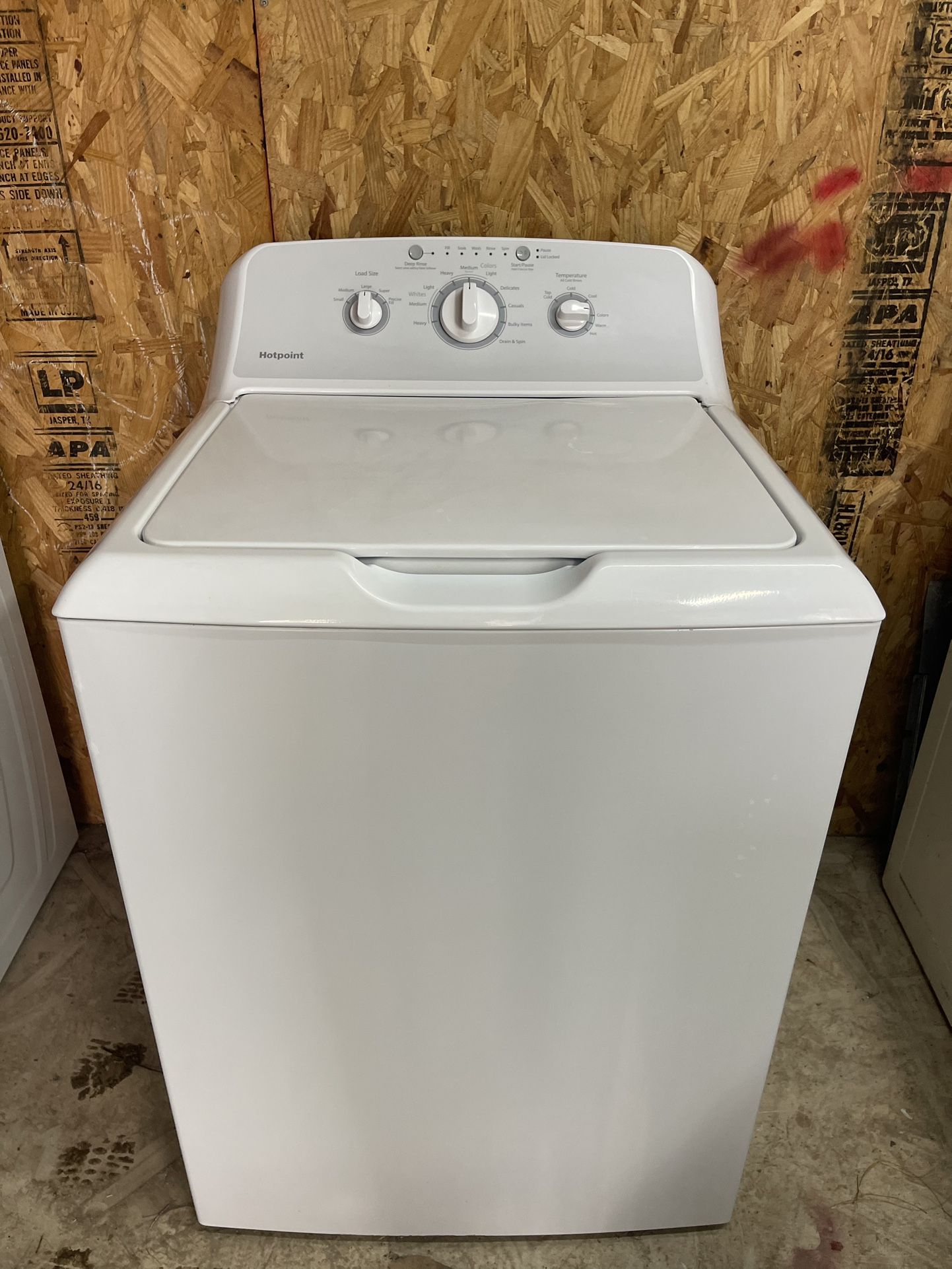 Hotpoint Washer Top Loader
