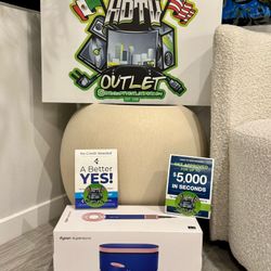 Dyson supersonic hair dryer vinca blue floor model display 