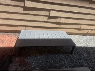 Grey Outdoor Patio Table